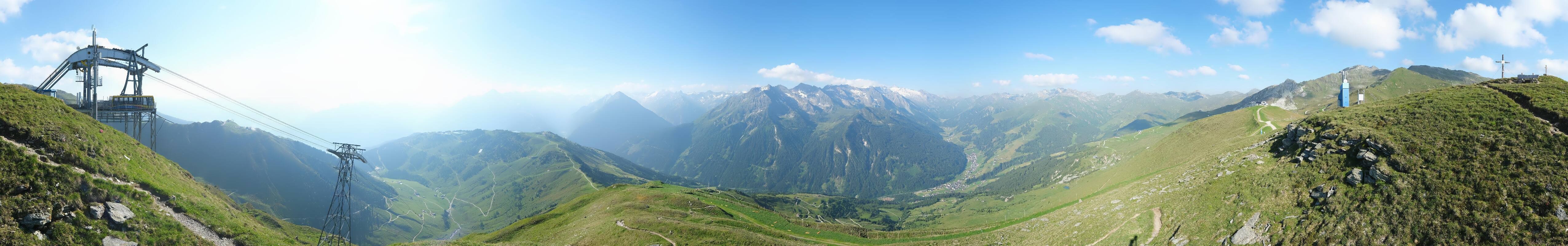 Archiv Foto Webcam Tux - Ausblick von der Wanglspitze