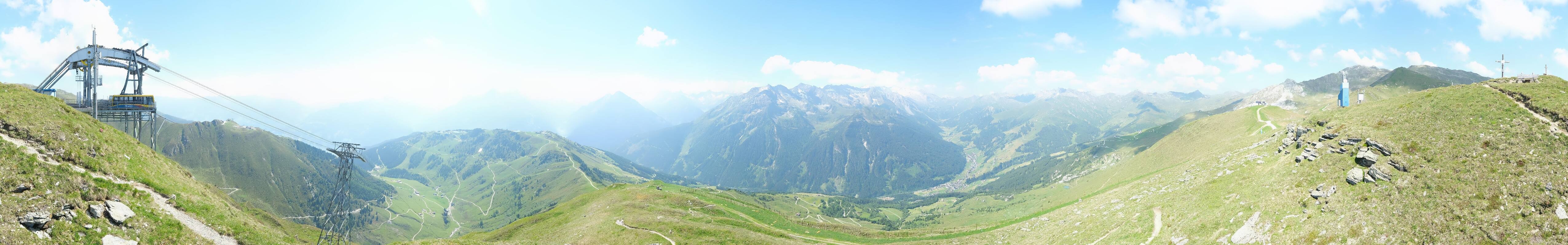 Archiv Foto Webcam Tux - Ausblick von der Wanglspitze