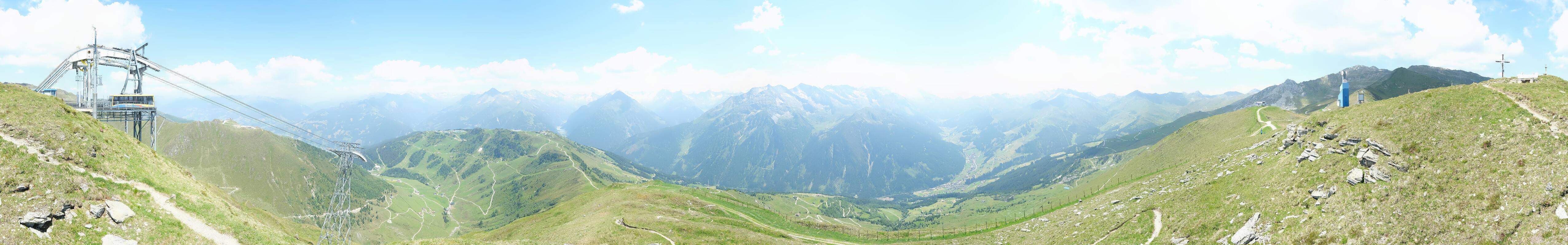 Archiv Foto Webcam Tux - Ausblick von der Wanglspitze