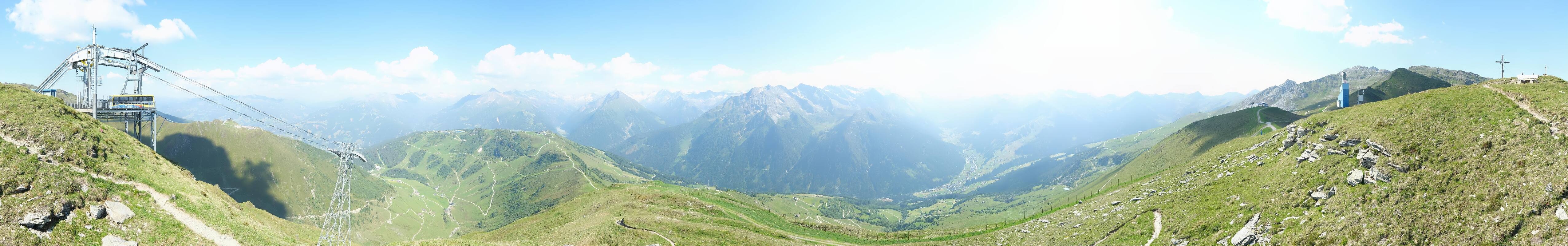 Archiv Foto Webcam Tux - Ausblick von der Wanglspitze