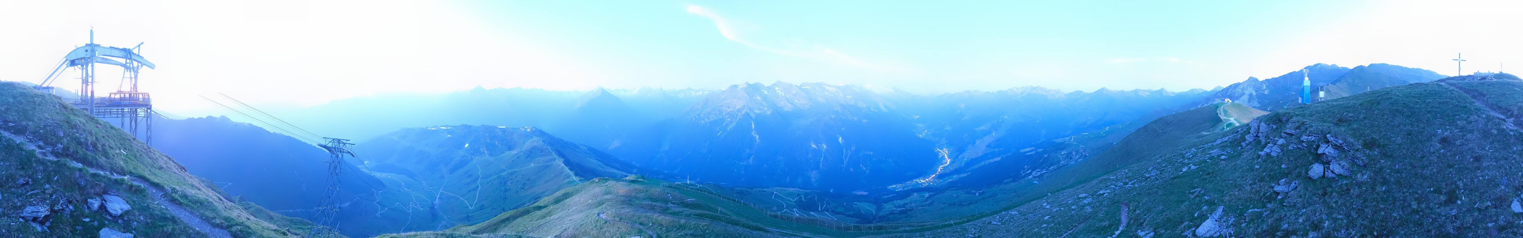 Archiv Foto Webcam Tux - Ausblick von der Wanglspitze