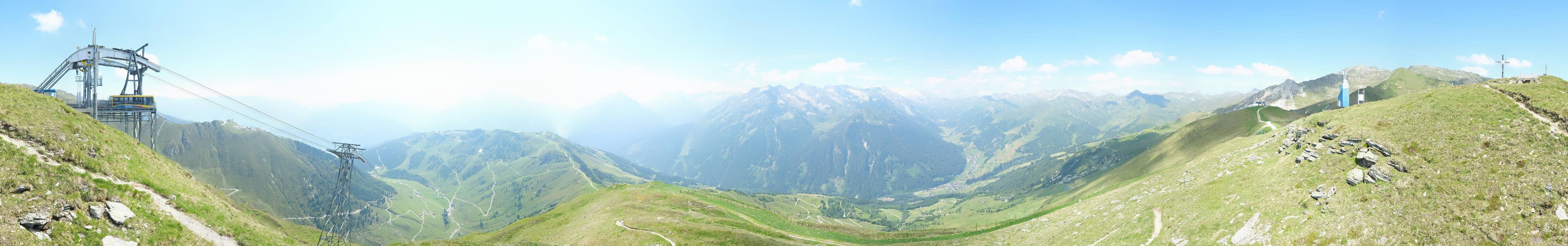 Archiv Foto Webcam Tux - Ausblick von der Wanglspitze