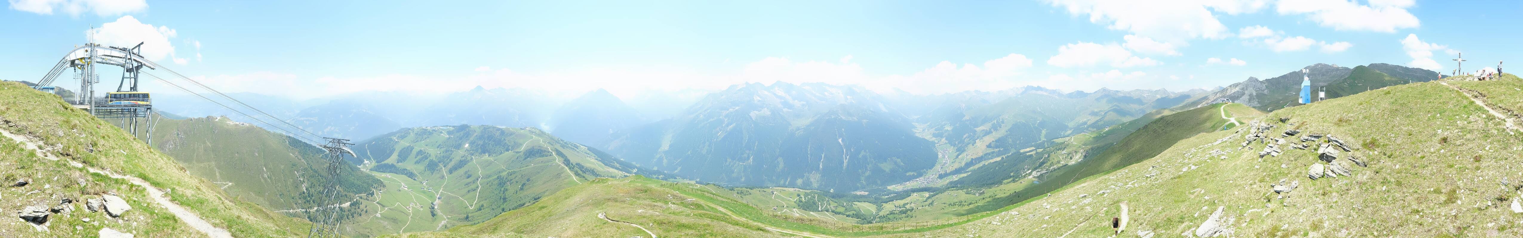 Archiv Foto Webcam Tux - Ausblick von der Wanglspitze