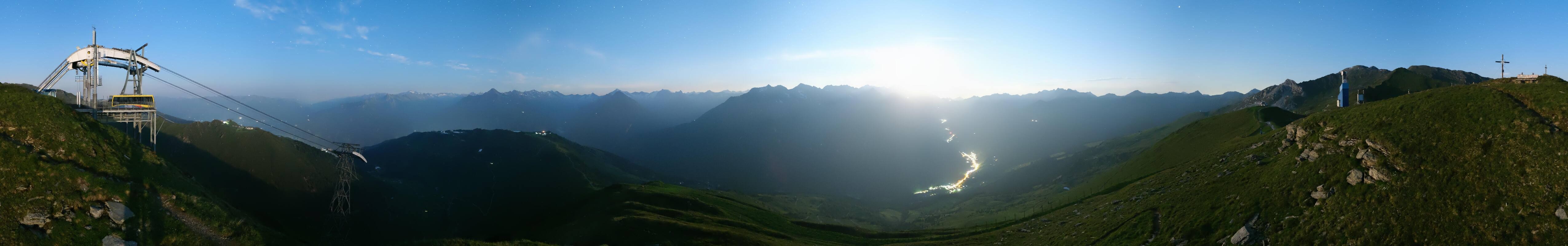 Archiv Foto Webcam Tux - Ausblick von der Wanglspitze