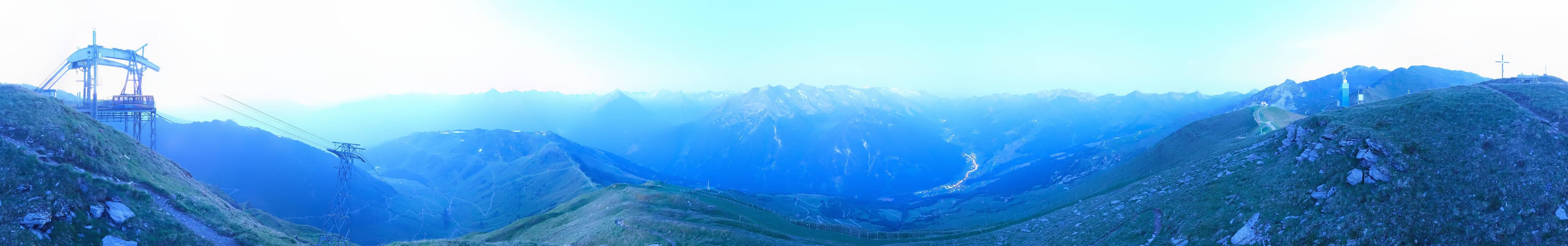 Archiv Foto Webcam Tux - Ausblick von der Wanglspitze