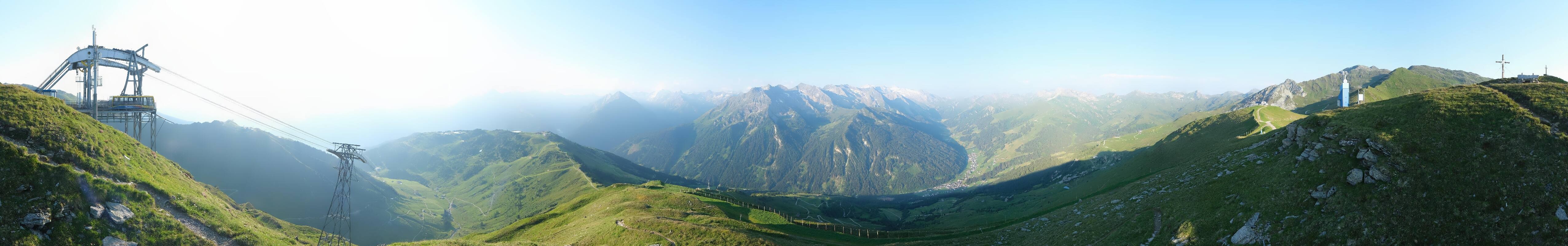Archived image Webcam Tux - View from the Wanglspitze