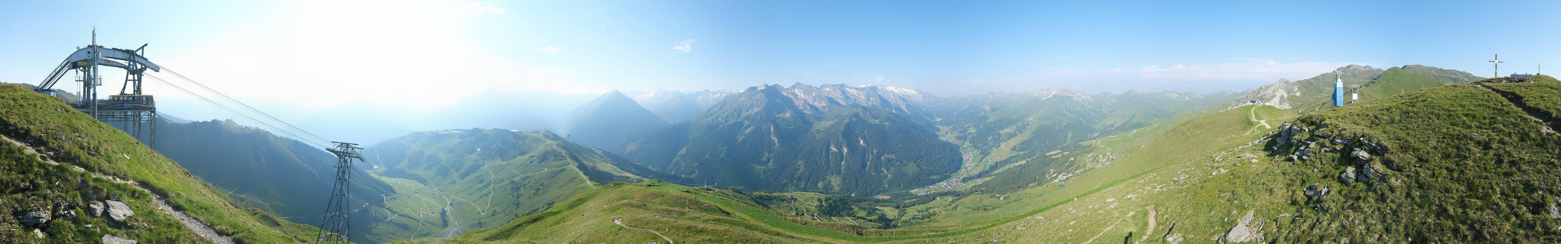 Archived image Webcam Tux - View from the Wanglspitze