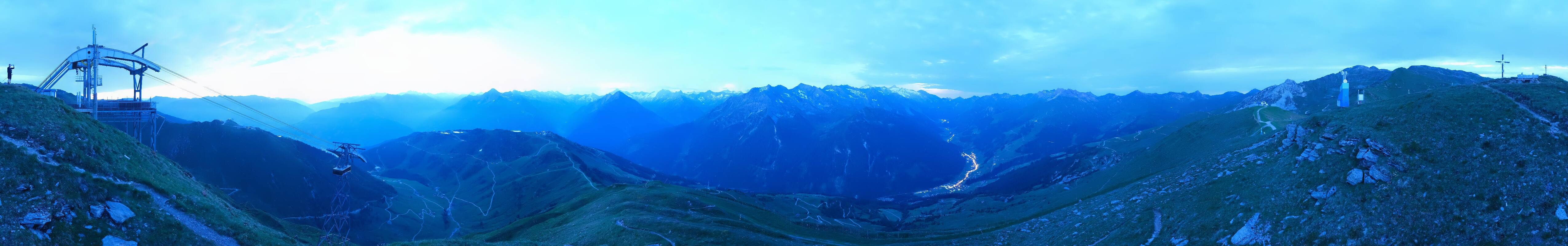 Archiv Foto Webcam Tux - Ausblick von der Wanglspitze