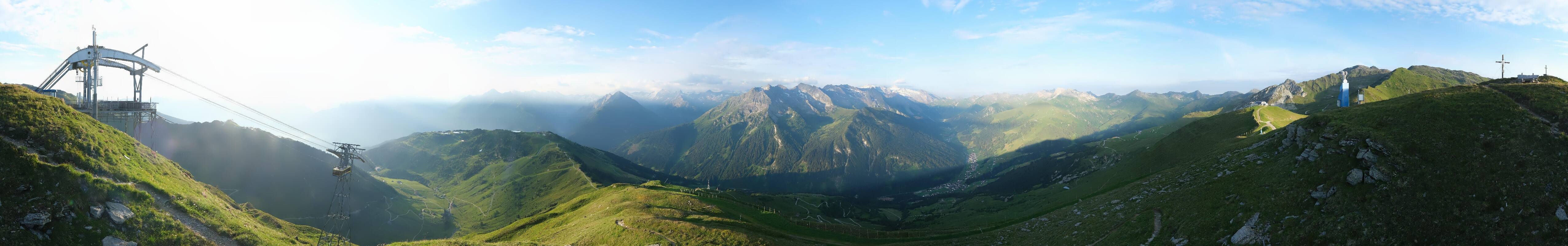 Archiv Foto Webcam Tux - Ausblick von der Wanglspitze