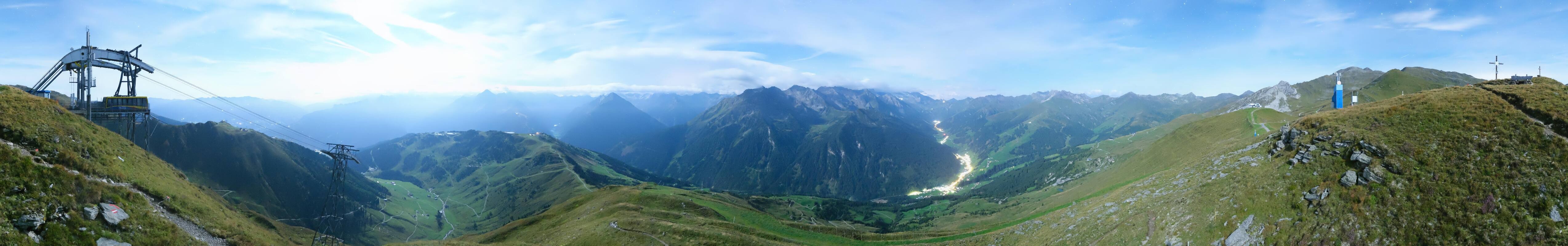 Archiv Foto Webcam Tux - Ausblick von der Wanglspitze