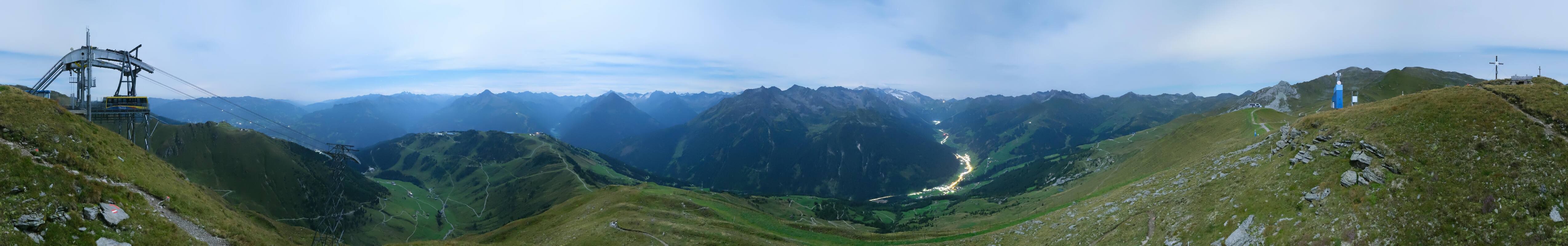 Archiv Foto Webcam Tux - Ausblick von der Wanglspitze