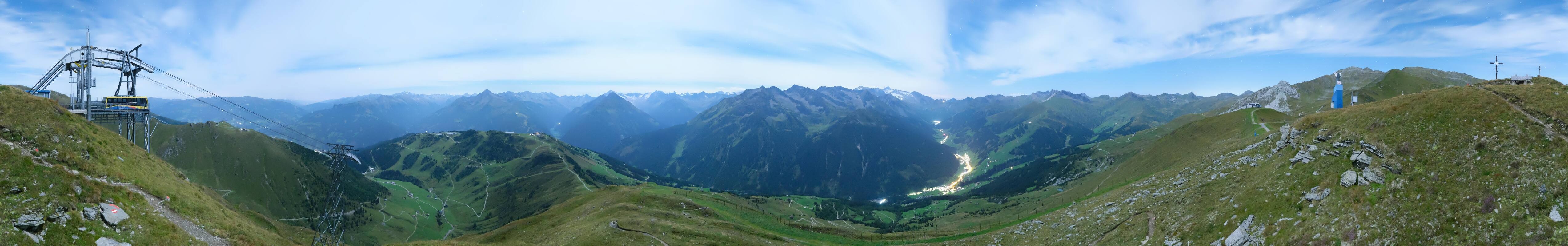 Archiv Foto Webcam Tux - Ausblick von der Wanglspitze