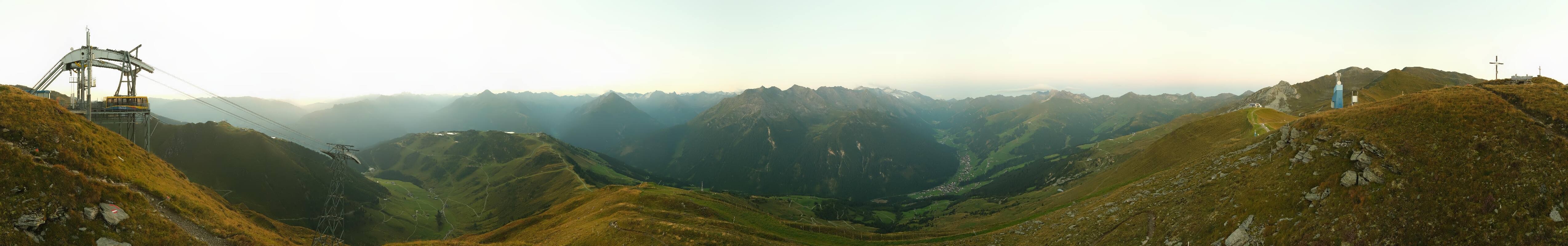 Archiv Foto Webcam Tux - Ausblick von der Wanglspitze