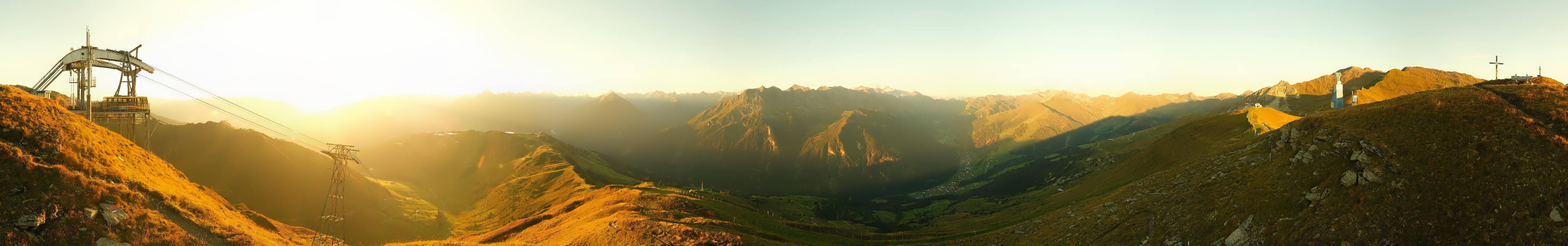 Archiv Foto Webcam Tux - Ausblick von der Wanglspitze