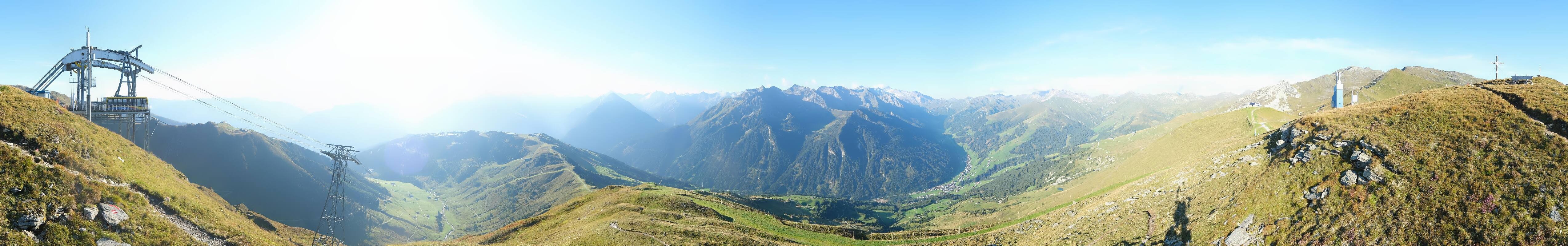 Archiv Foto Webcam Tux - Ausblick von der Wanglspitze