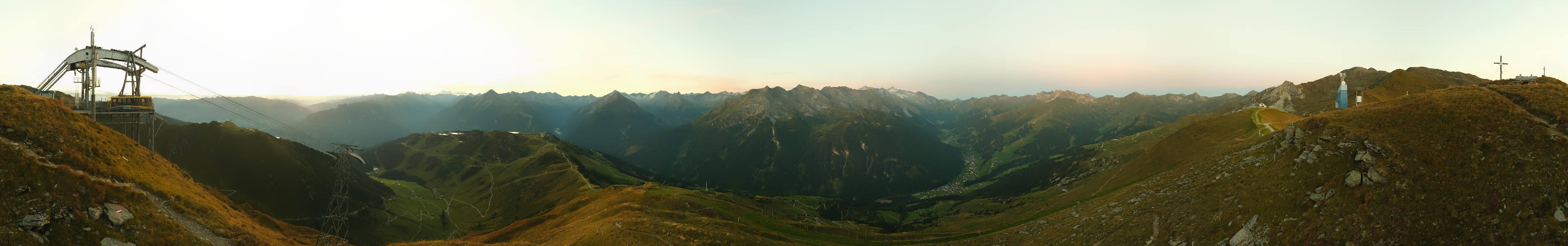 Archiv Foto Webcam Tux - Ausblick von der Wanglspitze