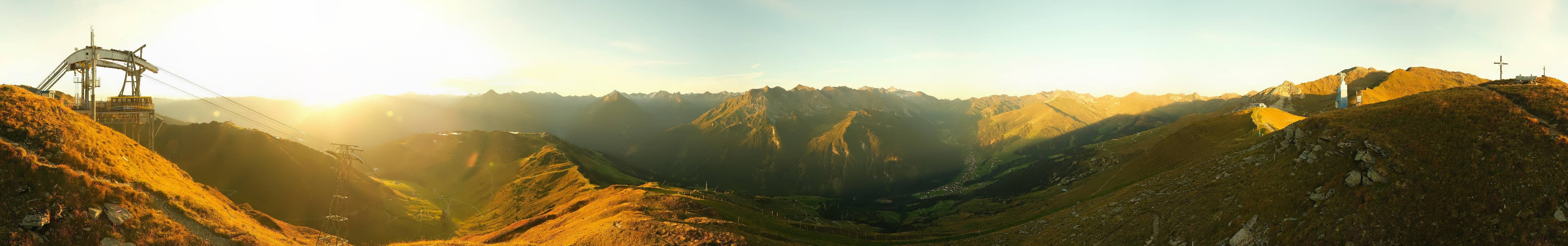 Archiv Foto Webcam Tux - Ausblick von der Wanglspitze