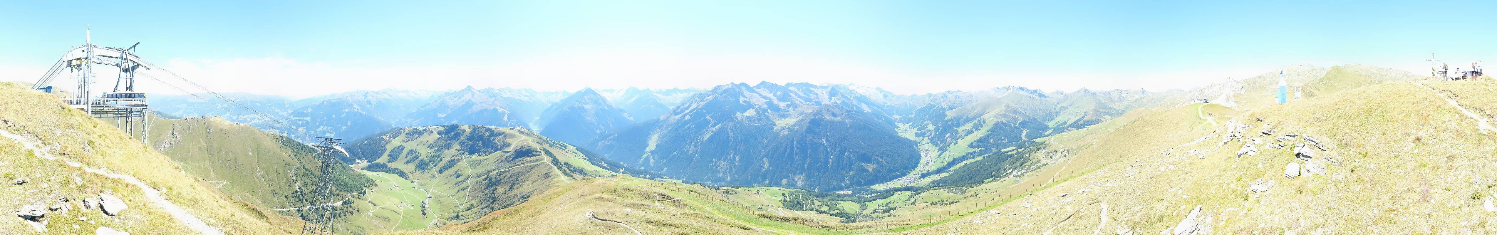 Archiv Foto Webcam Tux - Ausblick von der Wanglspitze