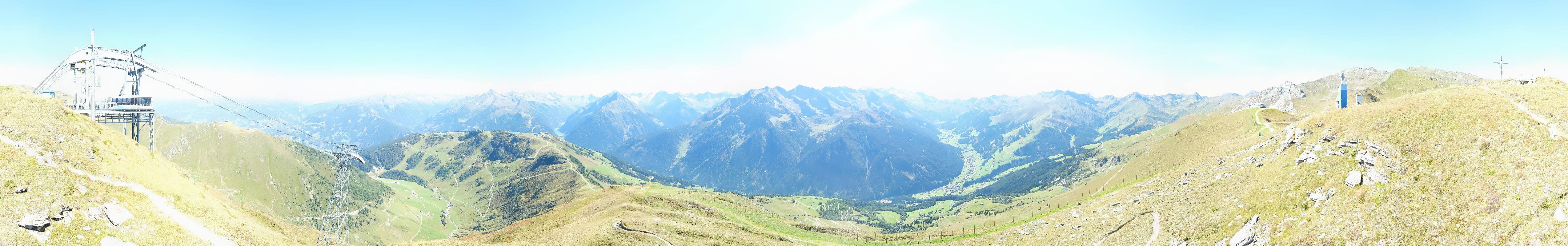 Archiv Foto Webcam Tux - Ausblick von der Wanglspitze