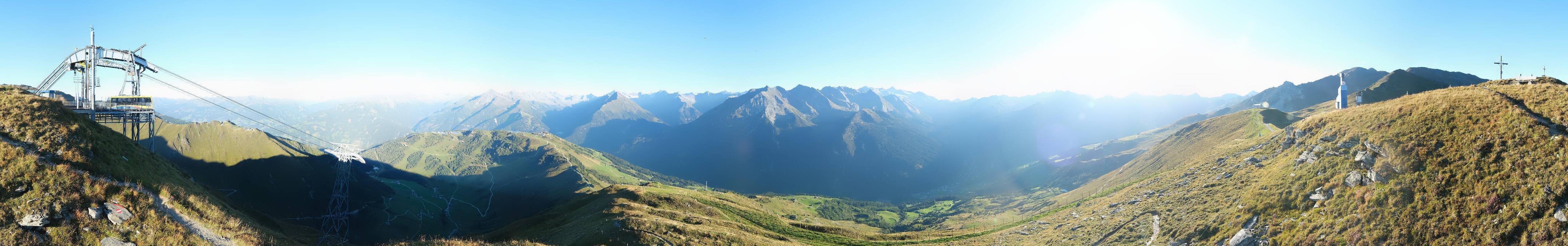 Archiv Foto Webcam Tux - Ausblick von der Wanglspitze