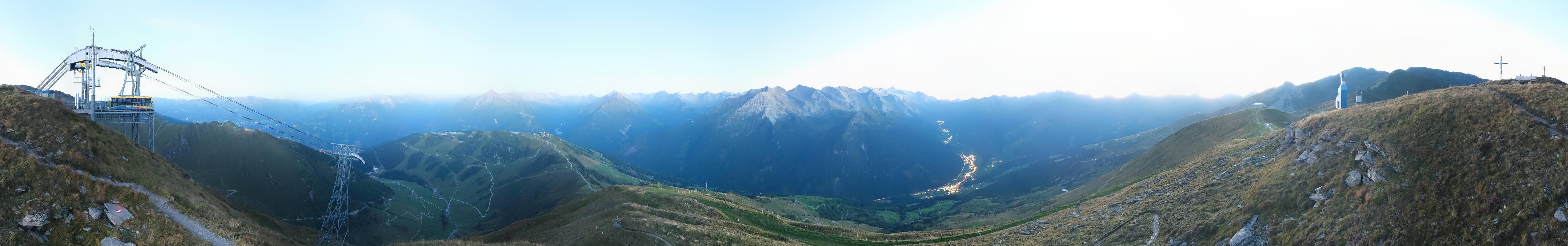 Archiv Foto Webcam Tux - Ausblick von der Wanglspitze