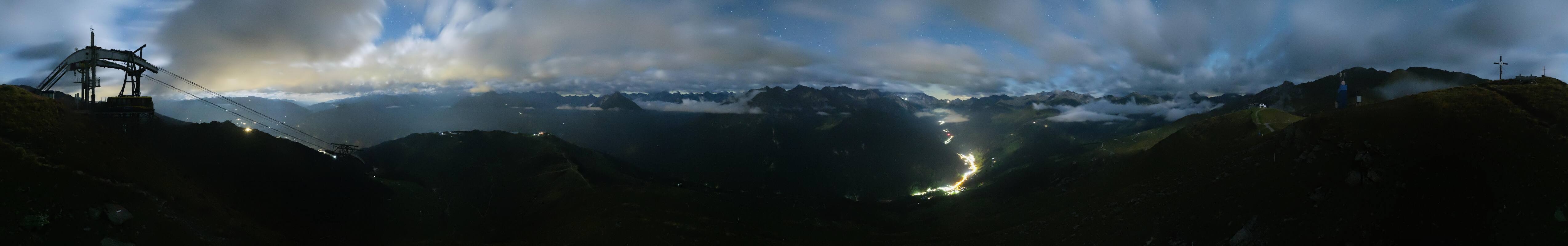 Archiv Foto Webcam Tux - Ausblick von der Wanglspitze