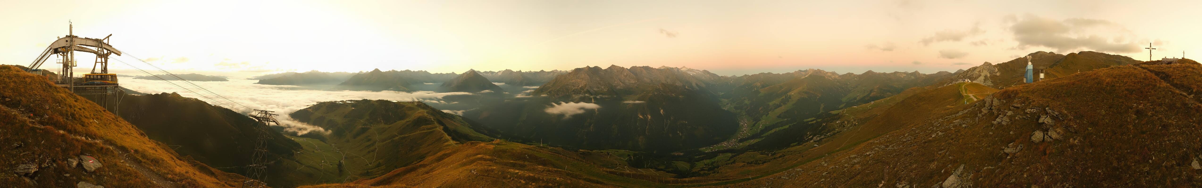 Archiv Foto Webcam Tux - Ausblick von der Wanglspitze