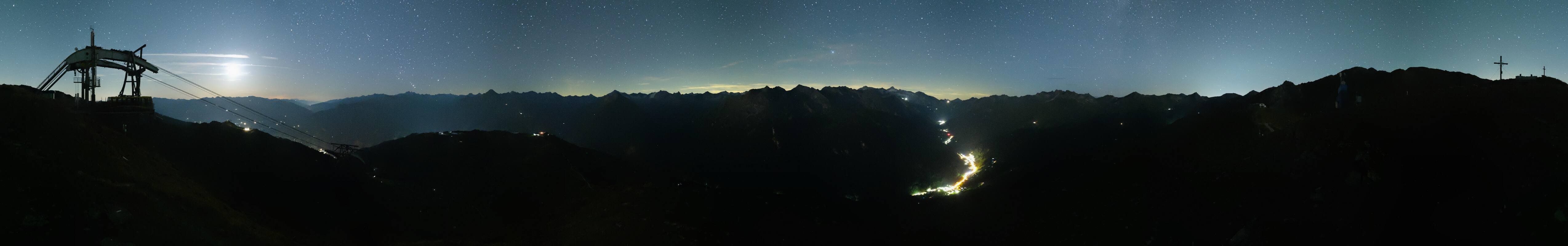 Archiv Foto Webcam Tux - Ausblick von der Wanglspitze