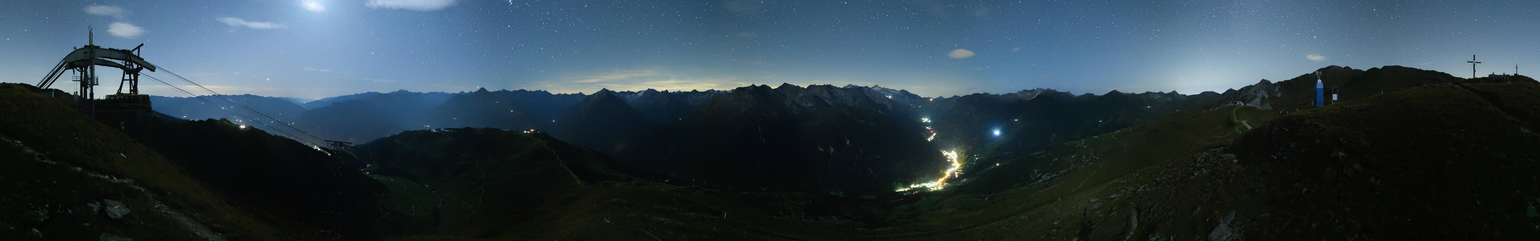 Archiv Foto Webcam Tux - Ausblick von der Wanglspitze