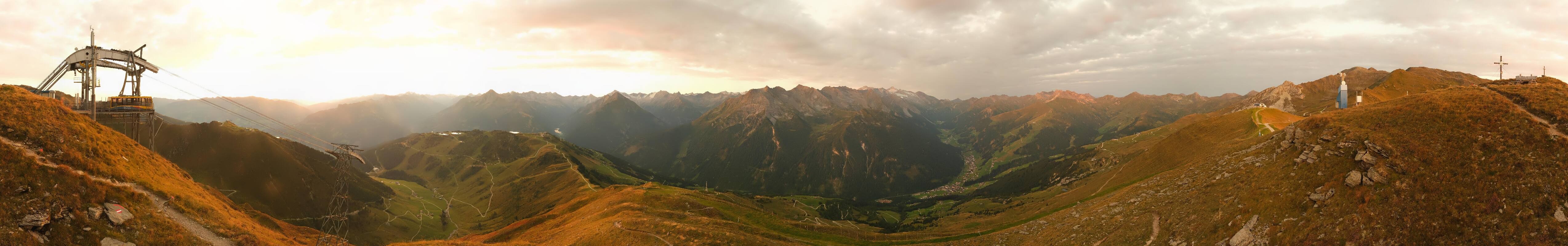 Archiv Foto Webcam Tux - Ausblick von der Wanglspitze