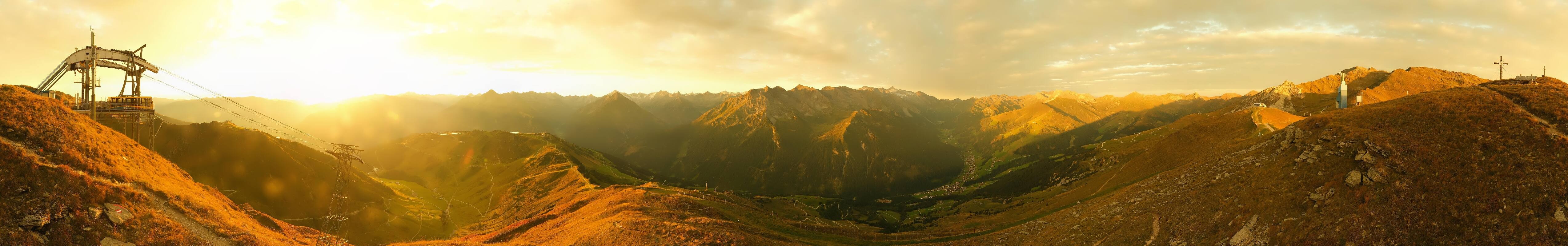 Archiv Foto Webcam Tux - Ausblick von der Wanglspitze
