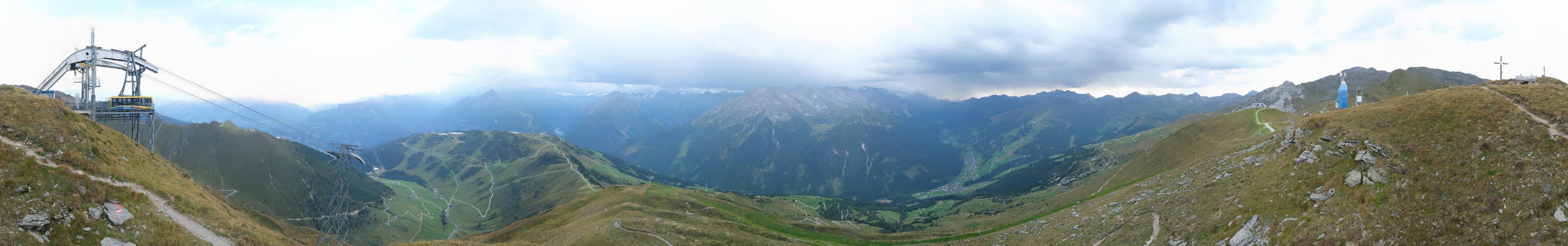 Archiv Foto Webcam Tux - Ausblick von der Wanglspitze