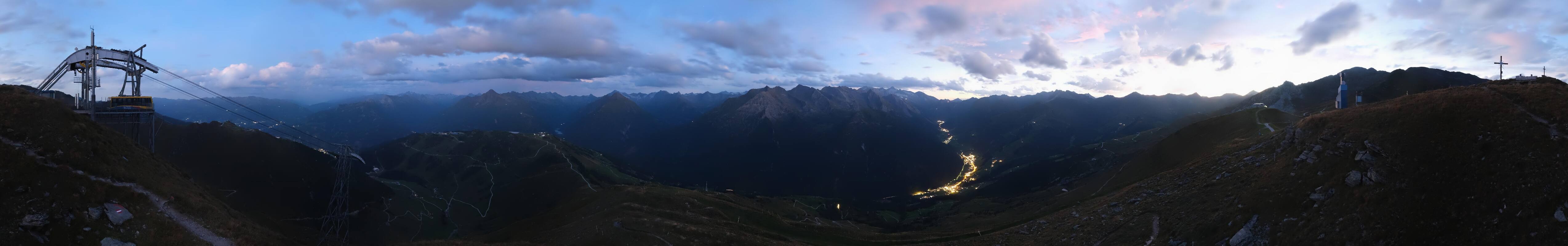 Archiv Foto Webcam Tux - Ausblick von der Wanglspitze