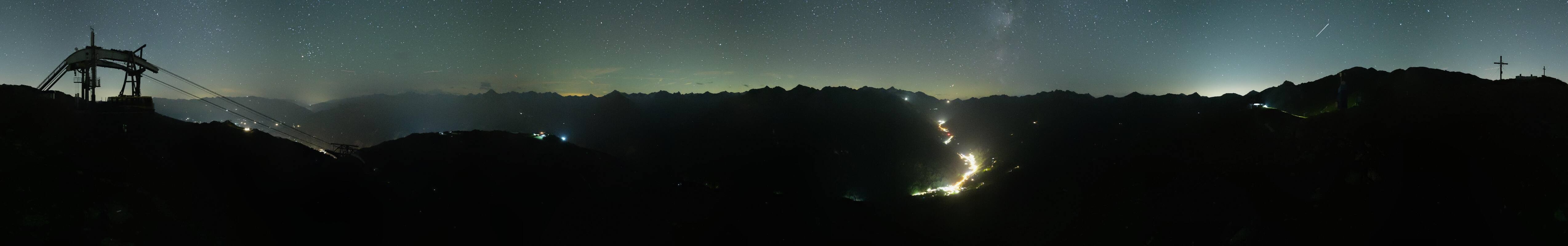Archiv Foto Webcam Tux - Ausblick von der Wanglspitze