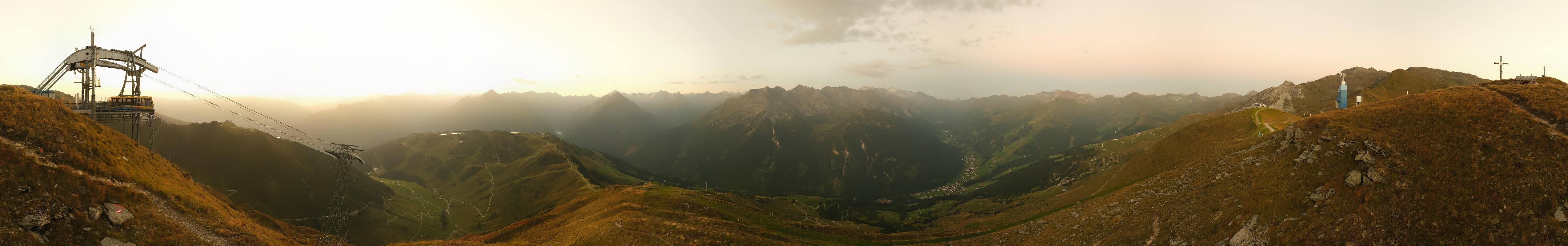 Archiv Foto Webcam Tux - Ausblick von der Wanglspitze