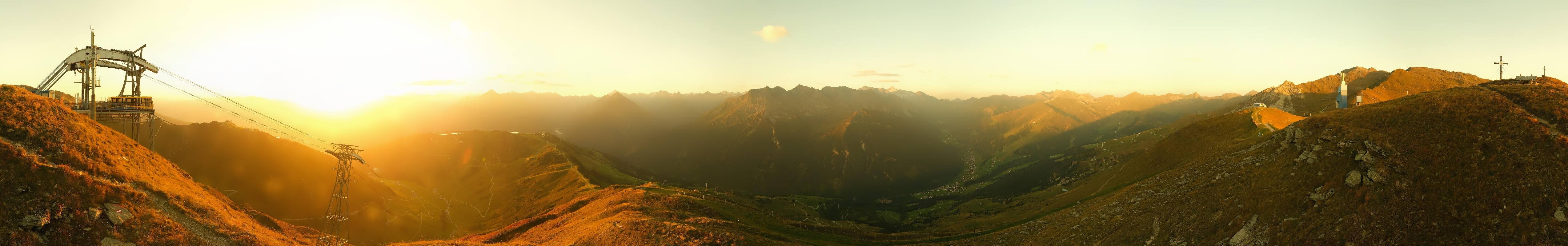 Archiv Foto Webcam Tux - Ausblick von der Wanglspitze
