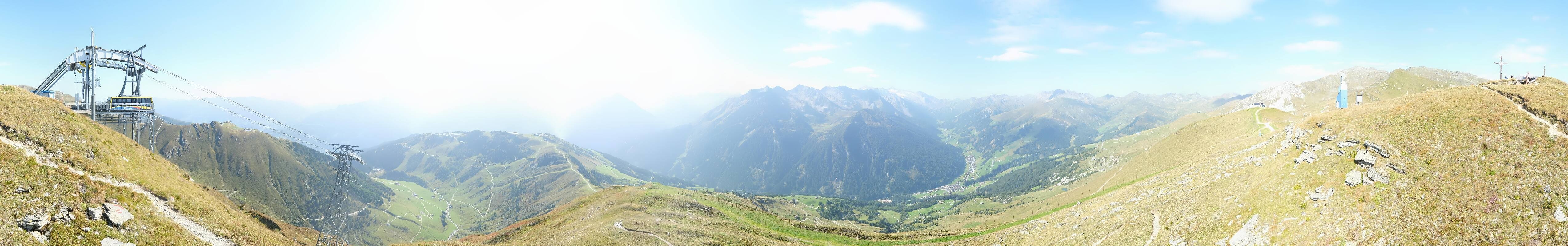 Archiv Foto Webcam Tux - Ausblick von der Wanglspitze