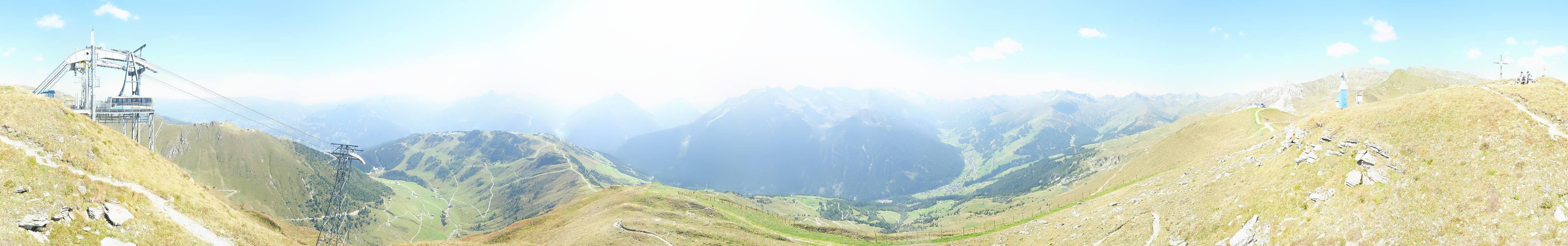 Archiv Foto Webcam Tux - Ausblick von der Wanglspitze