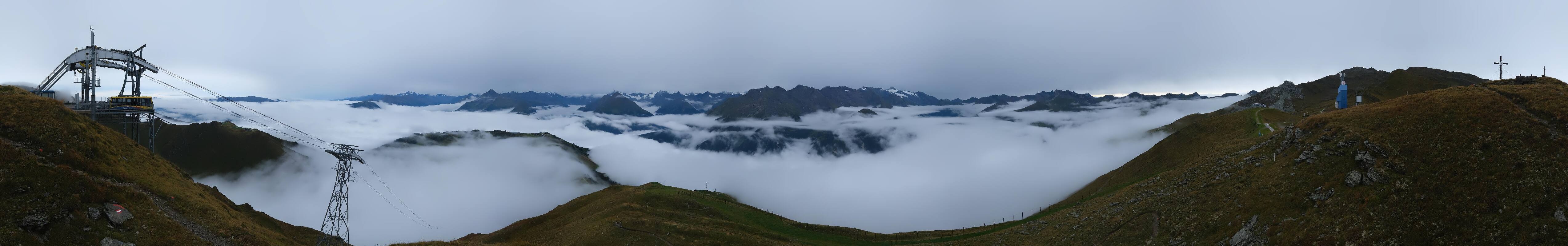Archiv Foto Webcam Tux - Ausblick von der Wanglspitze