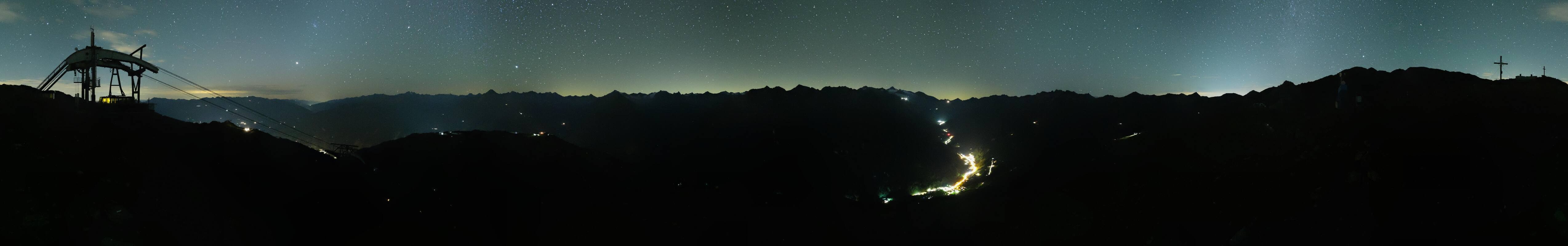 Archiv Foto Webcam Tux - Ausblick von der Wanglspitze