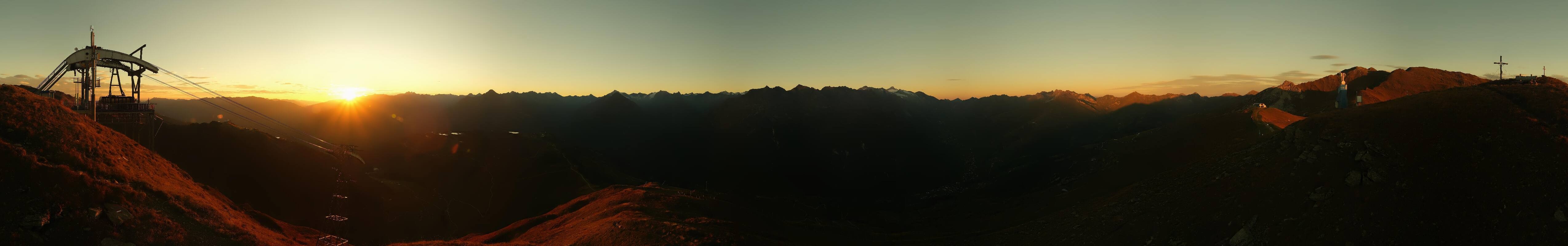Archiv Foto Webcam Tux - Ausblick von der Wanglspitze