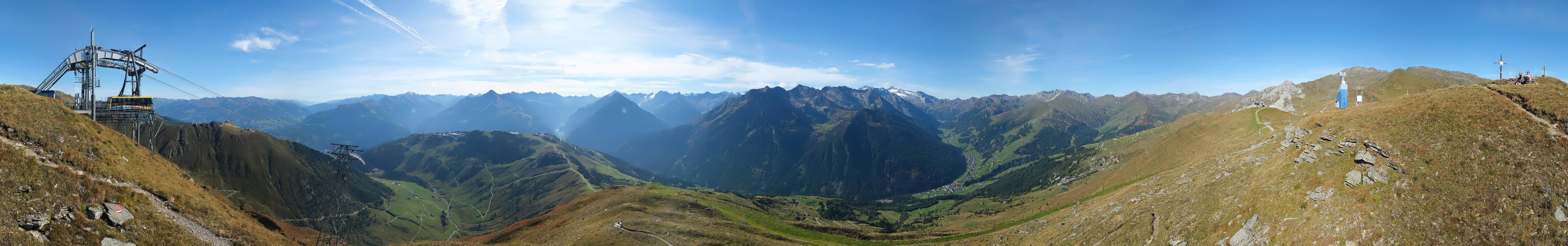Archived image Webcam Tux - View from the Wanglspitze