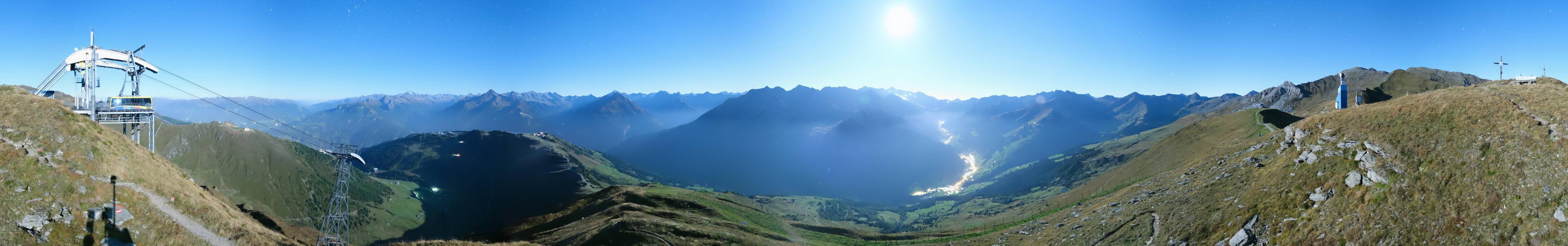 Archiv Foto Webcam Tux - Ausblick von der Wanglspitze