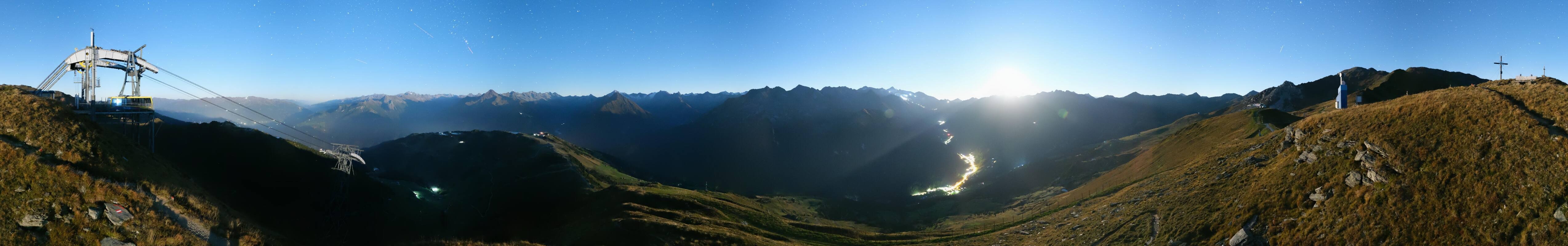 Archiv Foto Webcam Tux - Ausblick von der Wanglspitze