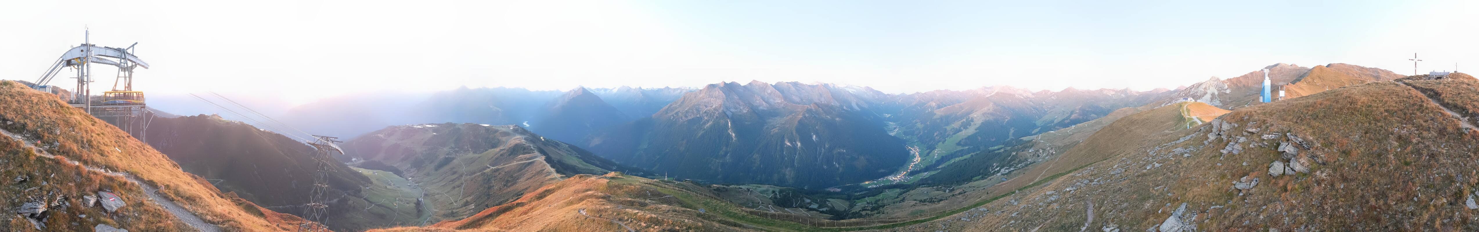 Archiv Foto Webcam Tux - Ausblick von der Wanglspitze