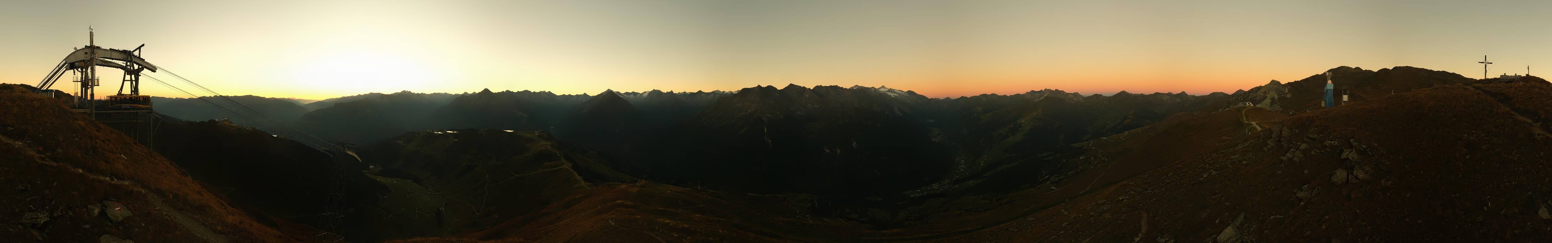 Archiv Foto Webcam Tux - Ausblick von der Wanglspitze