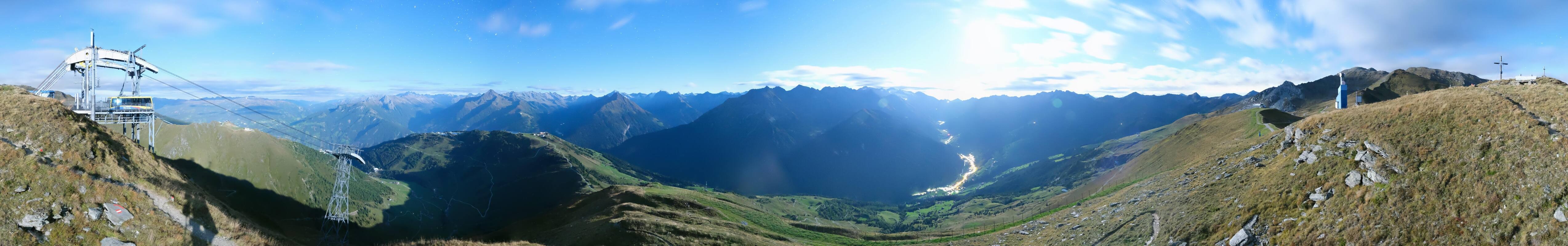 Archiv Foto Webcam Tux - Ausblick von der Wanglspitze