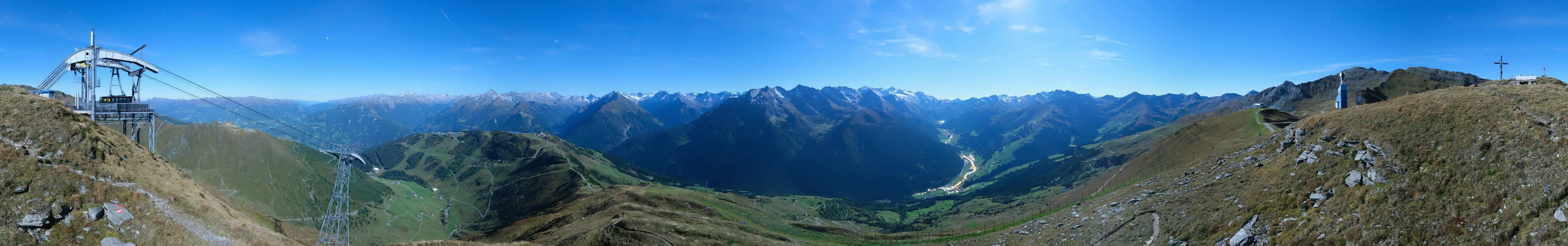 Archiv Foto Webcam Tux - Ausblick von der Wanglspitze