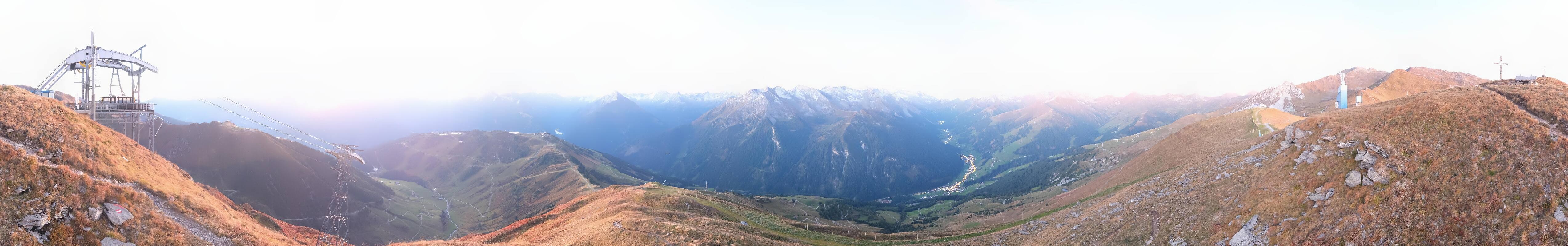 Archiv Foto Webcam Tux - Ausblick von der Wanglspitze