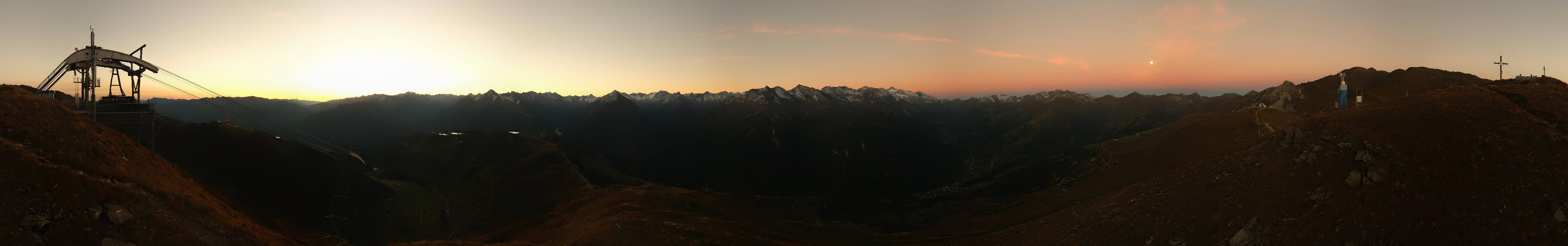 Archiv Foto Webcam Tux - Ausblick von der Wanglspitze